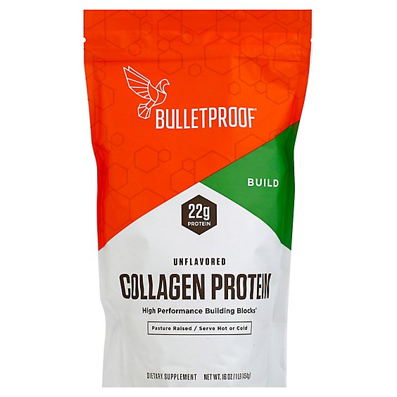 Bulletpro Collagen Protein Powder - 16 Oz