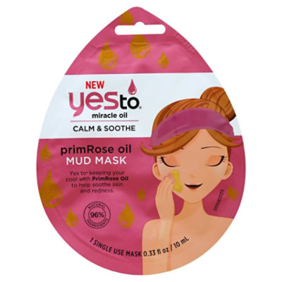 Yes To Mud Mask Primrose - 10 Each