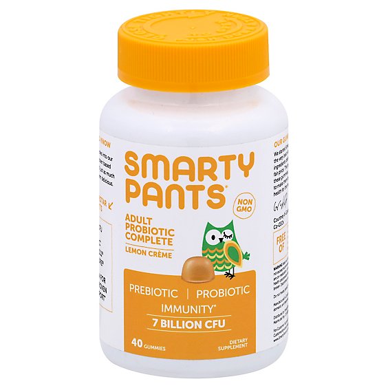 Smartypan Probiotics Adlt Lemon Crm - 40 Piece