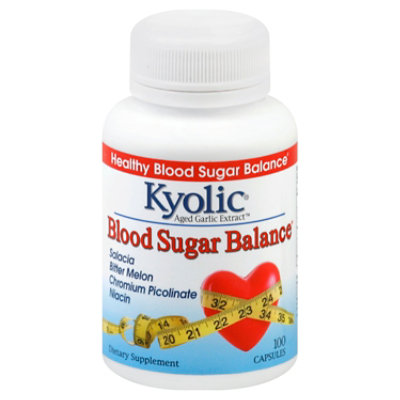 Kyolic Blood Sugar Balance - 100 Count - Image 1