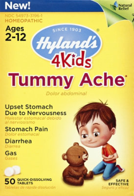 Hyland 4 Kids Tummy Ache - 50 Count - Image 2