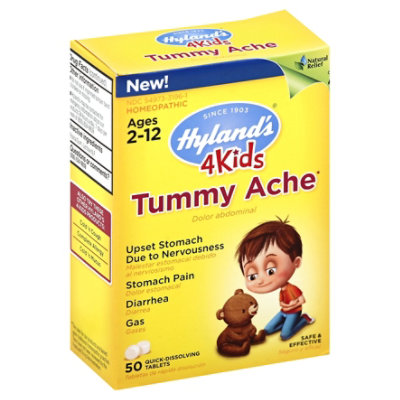 Hyland 4 Kids Tummy Ache - 50 Count