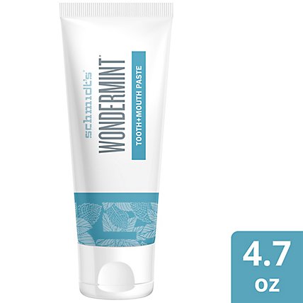 Schmidtsd Toothpaste Wondermint - 4.7 Oz - Image 1