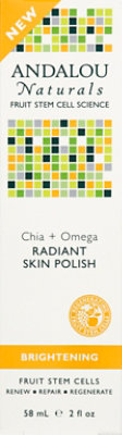 Andalou Naturals Chia + Omega Radiant Skin Polish - 2 Fl. Oz. - Image 2