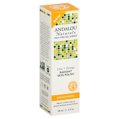 Andalou Naturals Chia + Omega Radiant Skin Polish - 2 Fl. Oz.