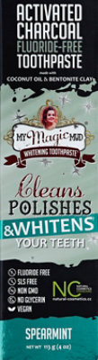 My Magic  Toothpaste Chrcl Spearmnt - 4 Oz - Image 2