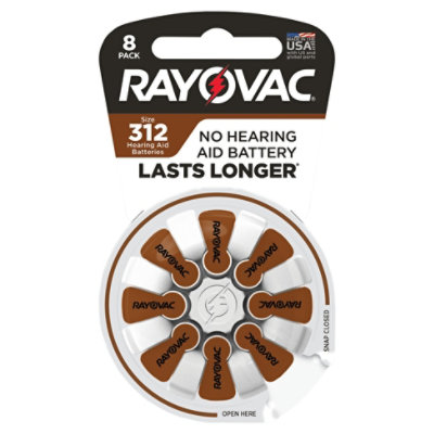 Rayovac Hab Size 312 - 8 Count - Image 3