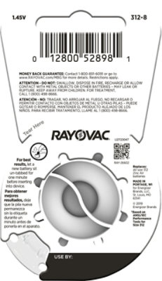 Rayovac Hab Size 312 - 8 Count - Image 4