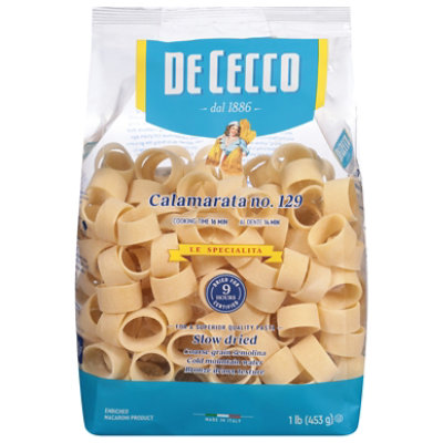 De Cecco Pasta Calamarata - 16 Oz - Image 3