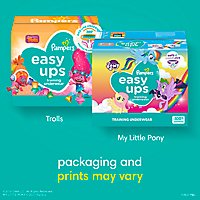 Pampers Easy Ups Size 2T To 3T Girls Training Underwear - 74 Count - Image 2