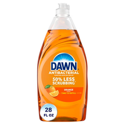 Dawn Ultra Antibacterial Dishwashing Liquid Dish Soap Orange Scent - 28 Fl.  Oz. - Jewel-Osco