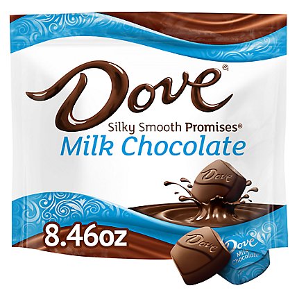 Dove Promises Individually Wrapped Milk Chocolate Candy Bag - 8.46 Oz - Image 1