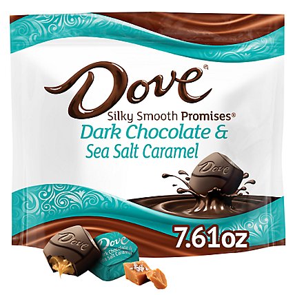 Dove Promises Individually Wrapped Sea Salt & Caramel Dark Chocolate Candy Assortment - 7.61 Oz - Image 1