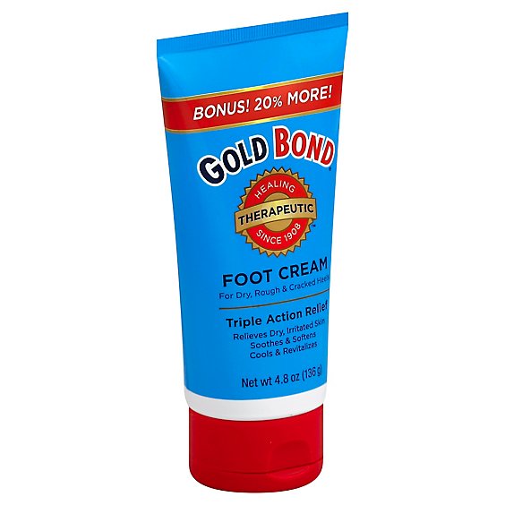 Gold Bond Foot Cream Bonus - 4.8 Oz