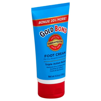 Gold Bond Foot Cream Bonus - 4.8 Oz