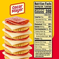 Oscar Mayer Natural Meat & Cheese Snack Plate with Uncured Salami & White Cheddar Tray - 3.3 Oz - Image 8