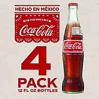 Coca-Cola Soda Pop Hecho En Mexico - 4-12 Fl. Oz. - Image 3