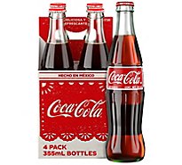 Coca-Cola Soda Pop Hecho En Mexico - 4-12 Fl. Oz.