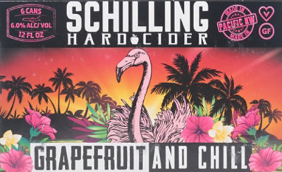 Schilling Grapefruit Cider In Cans - 6-12 Fl. Oz. - Image 4