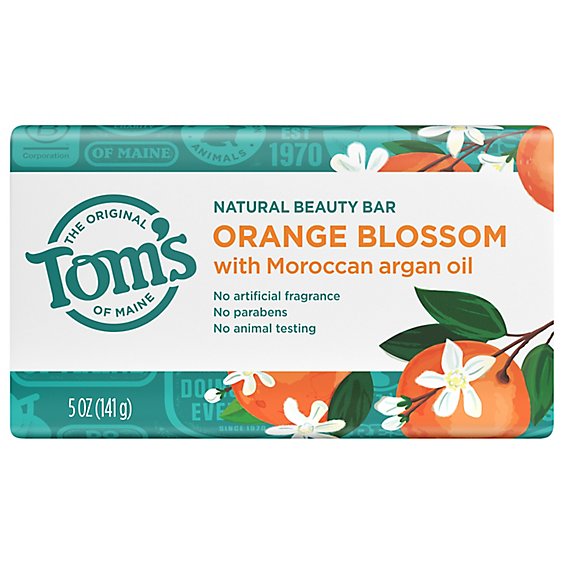 Toms Of M Soap Bar Orange Blossom - 5 Oz