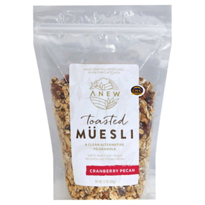 Anew Cranberry Pecan Toasted Muesli - 12 Oz