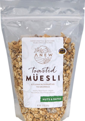 Anew Nuts & Dates Toasted Muesli - 12 Oz - Image 2