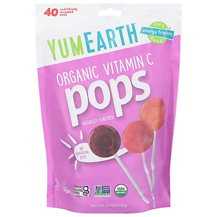 Yummyeart Pops Vit C Fmly Bag - 8.5 Oz - Image 1