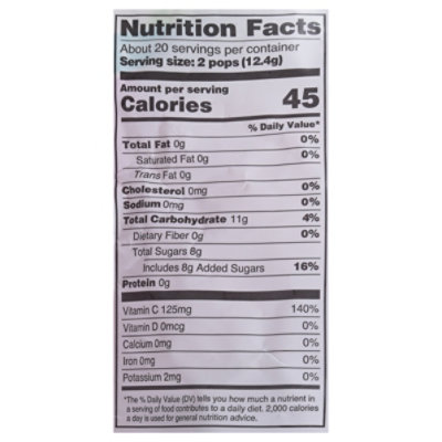 Yummyeart Pops Vit C Fmly Bag - 8.5 Oz - Image 4