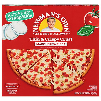 Newmans Own Pizza Margherita Frozen - 16.4 Oz - Image 1