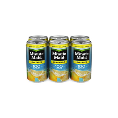 Minute Maid Juice Lemonade Cans - 6-7.5 Fl. Oz. - Image 3