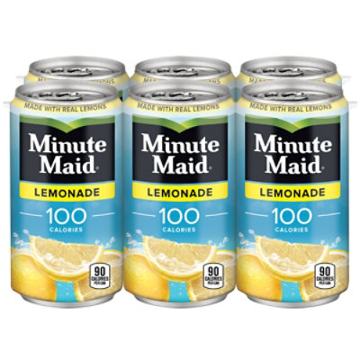 Minute Maid Juice Lemonade Cans - 6-7.5 Fl. Oz. - Image 2