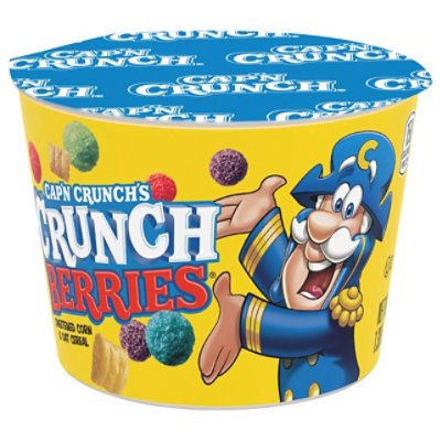 Capn Crunch Cereal Corn & Oat Sweetened Crunch Berries - 1.3 Oz - Image 2