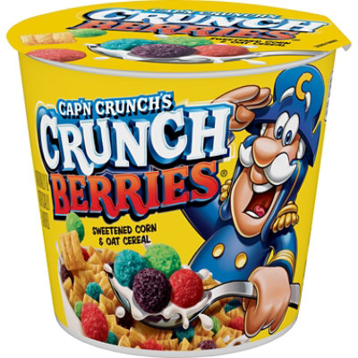 Capn Crunch Cereal Corn & Oat Sweetened Crunch Berries - 1.3 Oz - Image 1