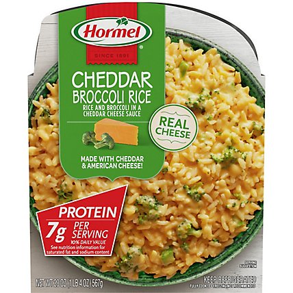 Hormel Tray Cheddar Broccoli Rice - 20 Oz - Image 2