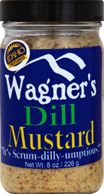 Wagners Dill Mustard - 8 Oz - Image 2
