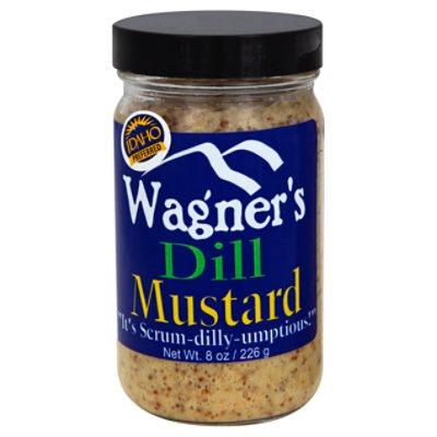 Wagners Dill Mustard - 8 Oz - Image 1