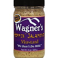 Wagners Hoppin Jalapeno Mustard - 8 Oz - Image 2