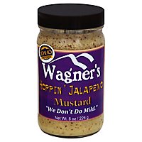 Wagners Hoppin Jalapeno Mustard - 8 Oz - Image 1