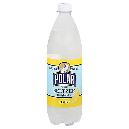 Polar Seltzer Lemon - 1 Liter - Image 1