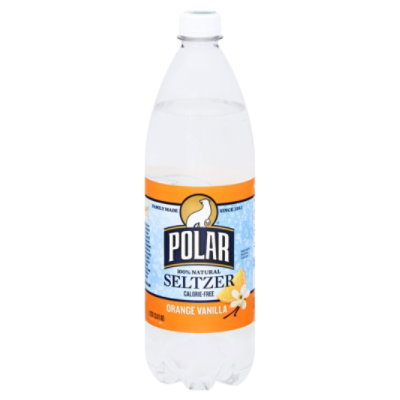 Polar Seltzer Orange Vanilla - 1 Liter - Image 2