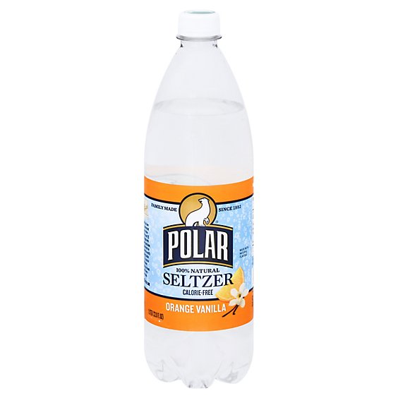 Polar Seltzer Orange Vanilla - 1 Liter