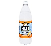 Polar Seltzer Orange Vanilla - 1 Liter