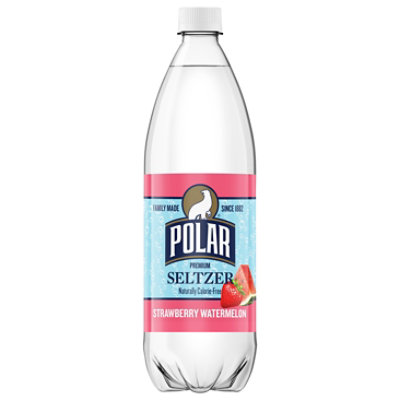Polar Seltzer Water Strawberry Wtrmln - 1 Liter - Image 1