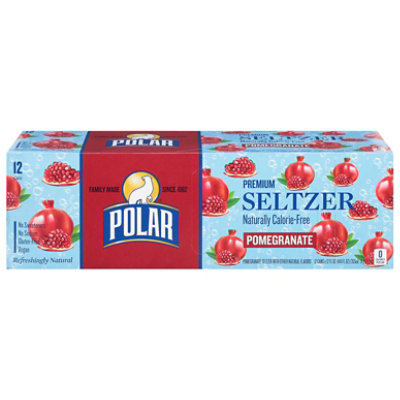 Polar Seltzer Pomegranate - 12-12 Fl. Oz. - Image 3