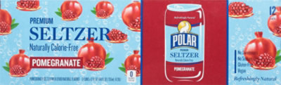 Polar Seltzer Pomegranate - 12-12 Fl. Oz. - Image 6