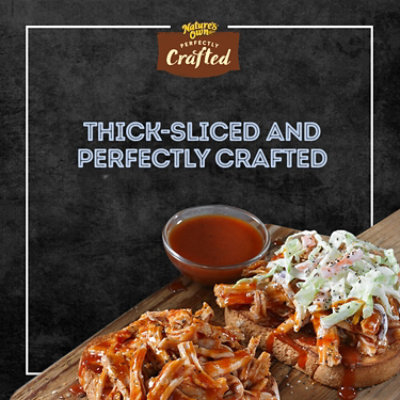 Nature's Own Perfectly Crafted White Bread Thick Sliced Non-GMO Sandwich Bread Loaf - 22 Oz - Image 7