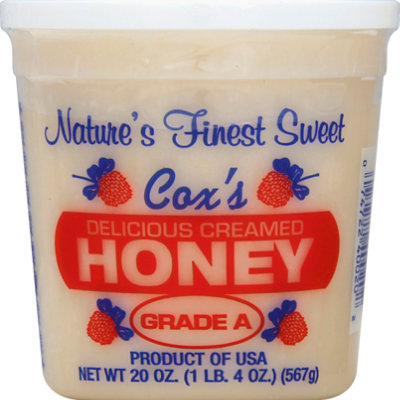 Coxs Honey Creamed Honey - 20 Oz - Image 2