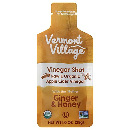 Vermont Village Shot Ginger Vinegar - 1 Oz - Image 1