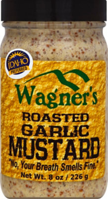 Wagners Roasted Garlic Mustard - 8 Oz - Image 2