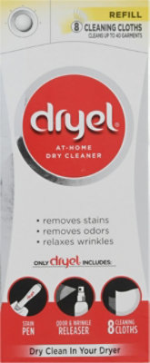 Dryel Dry Cleaner At Home Breezy Clean Scent Refill Box - 8 Count - Image 2